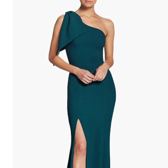 DRESS THE POPULATION ONE SHOULDER DRESS (LARGE) - Picture 1 of 11